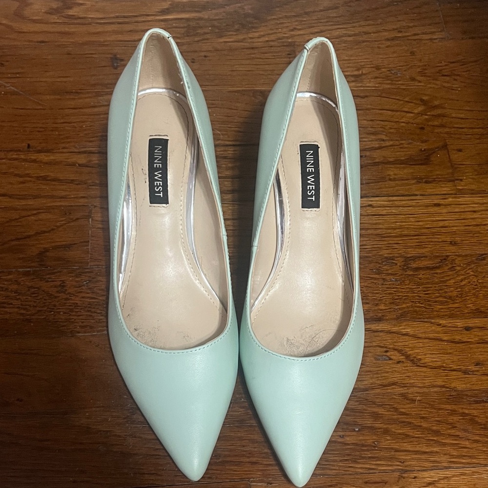 Nine West Mint Heels